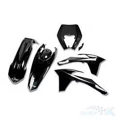 Satz Kotflügel schwarz UFO Plast KTM EXC 12-13 / EXC-F 12-13