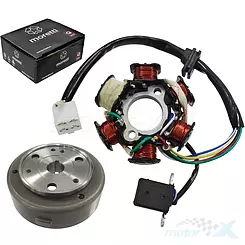 Stator Zündspule, Generatorstator mit Magnet Moretti Parts