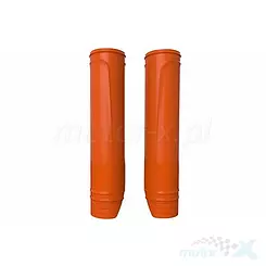 Vordere Stoßdämpferabdeckungen oben, universeller Größe, orange, Polisport