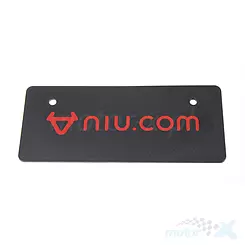NIU MQi+ Kennzeichenhalter