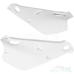 Hintere obere Schutzbleche Set Weiß UFO Plast Yamaha YZ 80 93-01