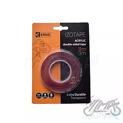 Doppelseitiges akryl Klebeband, 3 Meter, 12mm breit, EMOS EZOTAPE