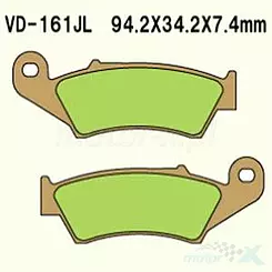 Vesrah Organic VD-161RJL4 Bremsbeläge