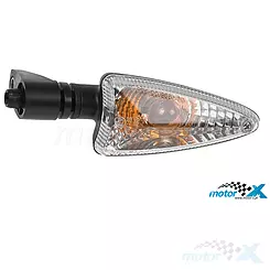 Blinker vorne rechts / hinten links, weiß, mit Zulassung, Aprilia / BMW / Derbi / Ducati / Yamaha