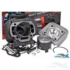 Zylinder komplett mit Kopf Parmakit Racing 70cc Stift 10mm Minarelli stehend