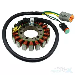 Stator Zündspule, Lichtmaschinenstator, Nachman 01-245-01 SKI-DOO Schneemobil