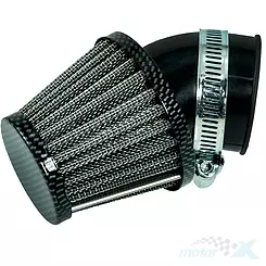 Luftfilter konisch 42mm 45° Carbon