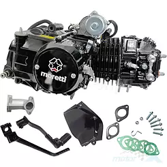 Kompletter Motor für ATV, manuelles Getriebe, 3 Vorwärtsgänge +1 Rückwärtsgang, Moretti Parts 156FMJ