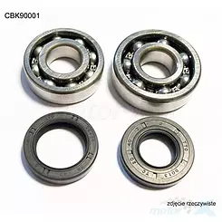 Kurbelwellenlager mit Dichtungen Bearing Worx CBK90001 (NTN) (MADE IN JAPAN) (24-1023)