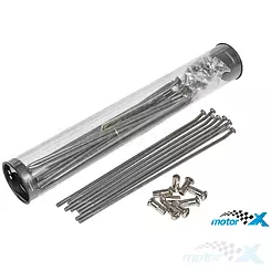 Speichen mit Nippeln 18'', BMW F800GS 09- (18x2.50) (36 Stück)