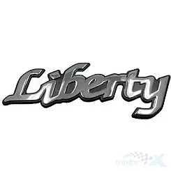 EMBLEM AUFSCHRIFT LIBERTY 130 mm