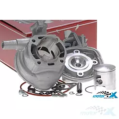 Kompletter Zylinder mit Kopf  47.60mm 70cc 12mm Stift Airsal Sport 70 Morini / Suzuki LC