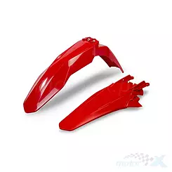 Vorderradkotflügel und Hinterradkotflügel Set rot UFO Plast Gas Gas MC / EX/ EX-F