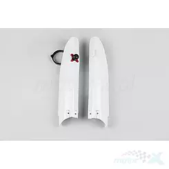 Gabel Schützer weiß UFO Plast Suzuki RM / RMZ 07-