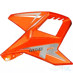 Rechter Tankdeckel, orange, Barton Hyper 125