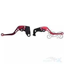 Brems- und Kupplungshebel rot Kawasaki