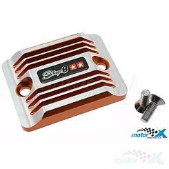 Abdeckung Bremsflüssigkeitspumpe SSP Cooling Style, orange, Gilera/Piaggio