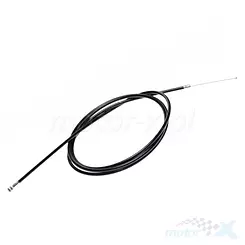 Hinterradbremszug, Fahrrad, Hülle 1700 mm, Zug 1800 mm, schwarz