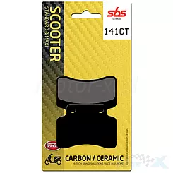 SBS Dual Carbon Scooter 141CT Carbonbremsbeläge