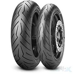 Rollerreifen PIRELLI 160/60R15 DIABLO ROSSO SCOOTER 67H TL M/C hinten