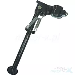 Seitenständer, schwarz, linke Seite, universal, 290mm, passend für Rahmendurchmesser 26-32mm, Buzzetti 4601