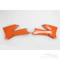 Orange Kühlerschutzgitter  UFO Plast  KTM SX 85 06-12