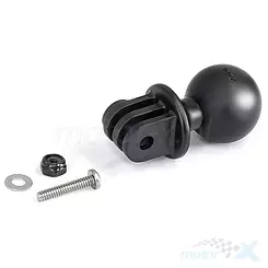 Ram-Halter-Adapter für GoPro-Kamera an 1"-Kopf