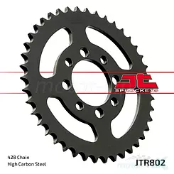 Hinteres Kettenrad 428 JTR802 [unterschiedliche Zähnezahl]
