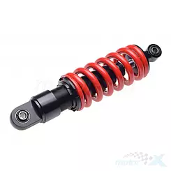 Stoßdämpfer hinten 290mm, rot-schwarz, WM Motor CNC, Rieju / Beta