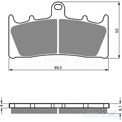 Bremsensatz Gold Fren 039 S3