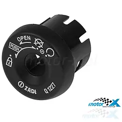 Schwarze Zündschlossabdeckung Aprilia / Derbi / CPI / Malaguti / MBK / Yamaha