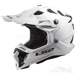 Offroad-Helm LS2 MX700 Subverter Evo Solid White