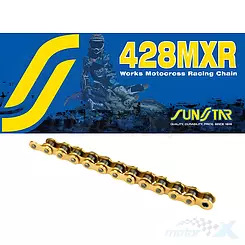 Antriebskette 428MXR, bis 150 ccm, Sunstar Motocross [Gruppe]
