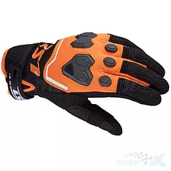 Motorradhandschuhe, Frühling, Sommer, LS2 Vega Black Orange