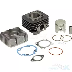 Kompletter Zylinder mit Kopf 47.00mm 70cc Power Force Piaggio Sfera Typhoon AC
