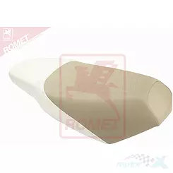 Sitz weiß-creme Romet 717 / Ferro 802 / Longjia Speedjet
