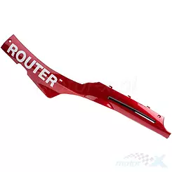 Linke rote Schwellerabdeckung Router Metro City