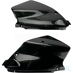 Hinterradkotflügel Oberteil Set Schwarz UFO Plast Yamaha YZ 125 / YZ 250 96-01