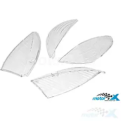 Blinkergläser TNT, weiß, Peugeot Vivacity