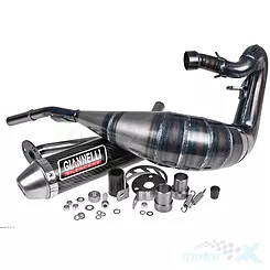 Giannelli Enduro Carbon Auspuff, Beta RR 50 Enduro/Motard 12-16 / RR Enduro 50 Factory 15-16