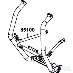 Frontstoßstange Kymco MXU 500i