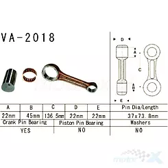 Pleuel Vesrah VA-2018