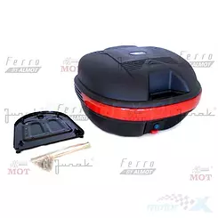 Koffer hinten zentral universal mit VBOX Befestigung 25L