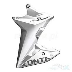 Seitliche untere Verkleidung links (Silber matt) Zontes U 125