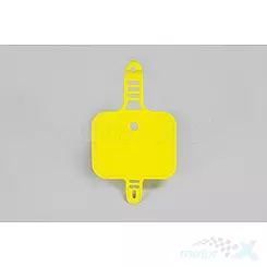 Nummernschild gelb UFO Plast Honda CRF 50 04-