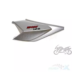 SEITENABDECKUNG links SILBER Shineray XY125-10D
