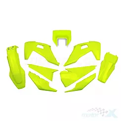 UFO Plast Neon Gelb Schutzblech-Set Husqvarna TE / FE