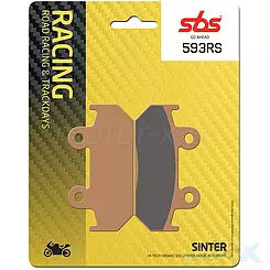 Gesinterte Bremsbeläge SBS Sinter Racing 593RS