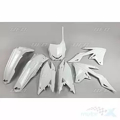 Bodyschutzset weiß UFO Plast Suzuki Suzuki RM-Z 250