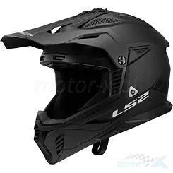 Offroad Helm LS2 MX708 Fast II Solid Mattschwarz